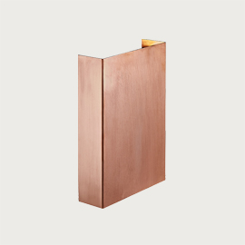 Fold 15 Wall Light Copper